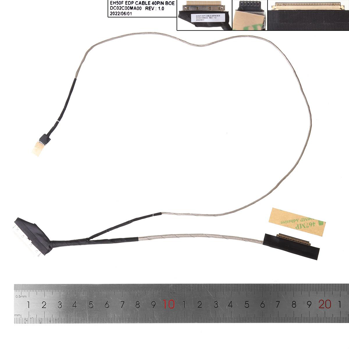 Лентов Кабел за лаптоп (LCD Cable) Acer AN515-54 AN514-54 N18C3 40 pin | JAR Computers Лентов Кабел за лаптоп (LCD Cable) Acer AN515-54 AN514-54 N18C3 40 pin