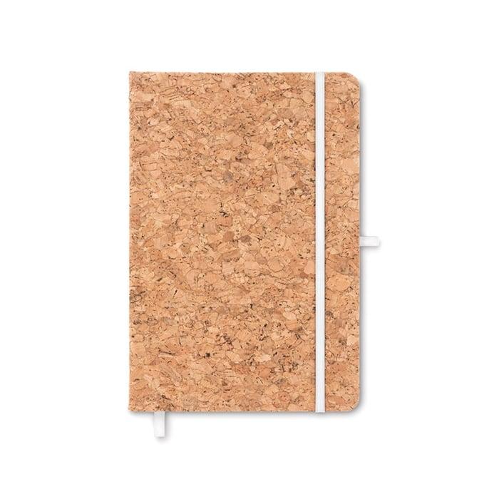 More Than Gifts Тефтер Suber, А5, корк, с бял ластик, 96 листа | JAR Computers More Than Gifts Тефтер Suber, А5, корк, с бял ластик, 96 листа