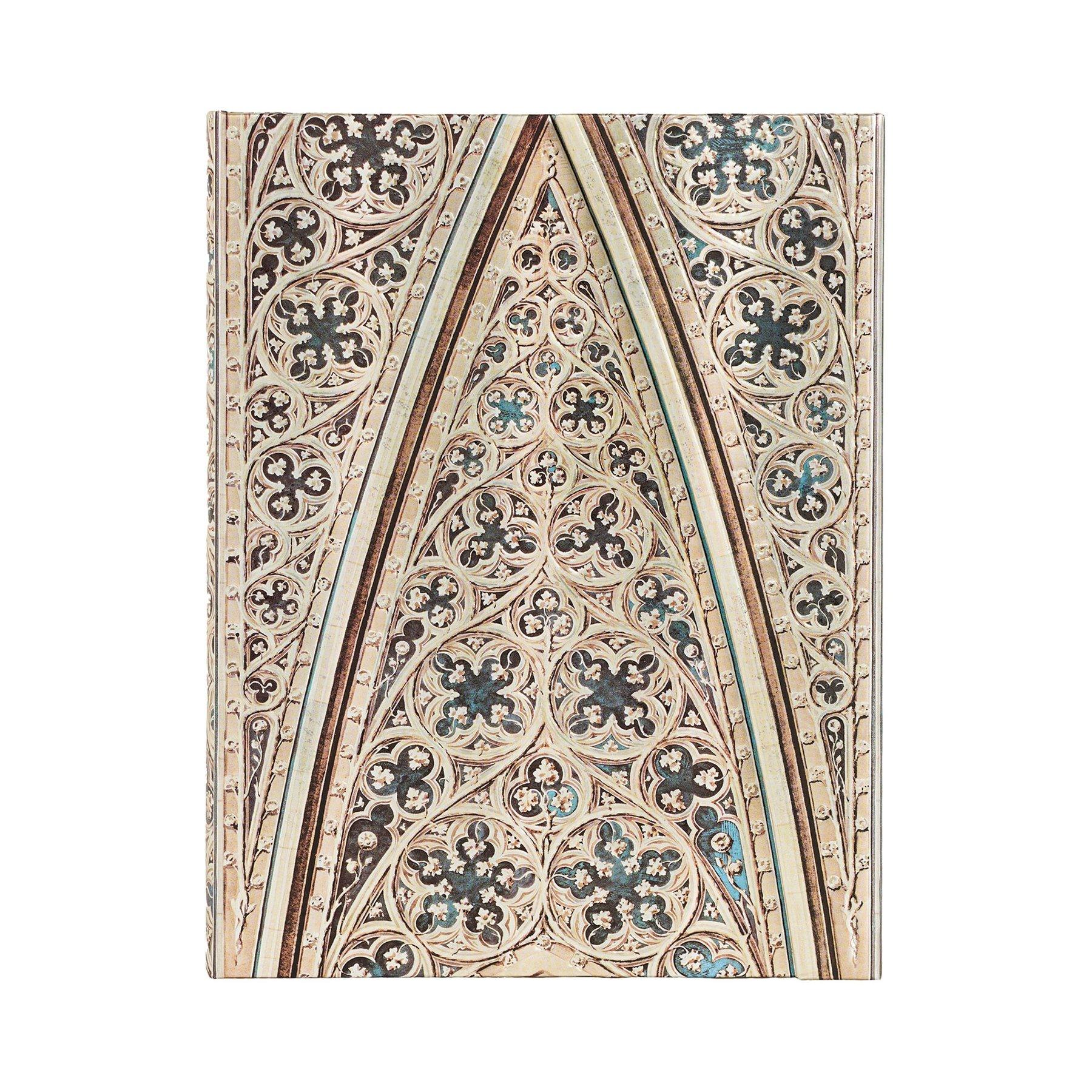 Paperblanks Тефтер Duomo di Milano, Ultra, широки редове, твърда корица, 72 листа