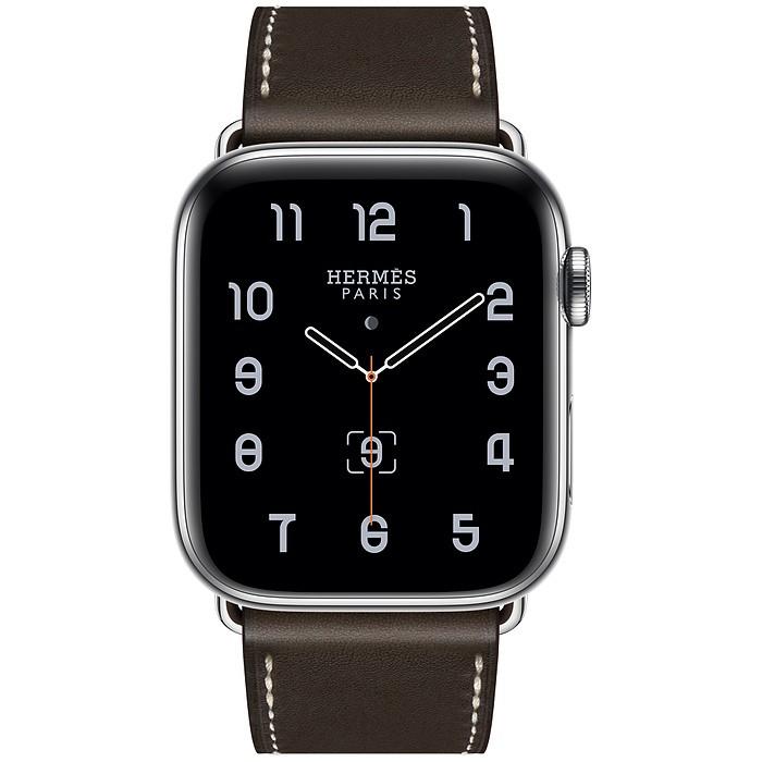 Умен часовник от Apple - Apple Watch Hermes Series 5, 44mm Ebene Stainless Steel Case with Single Tour Deployment Buckle, GPS + Cellular | JAR Computers Умен часовник от Apple - Apple Watch Hermes Series 5, 44mm Ebene Stainless Steel Case with Single Tour Deployment Buckle, GPS + Cellular