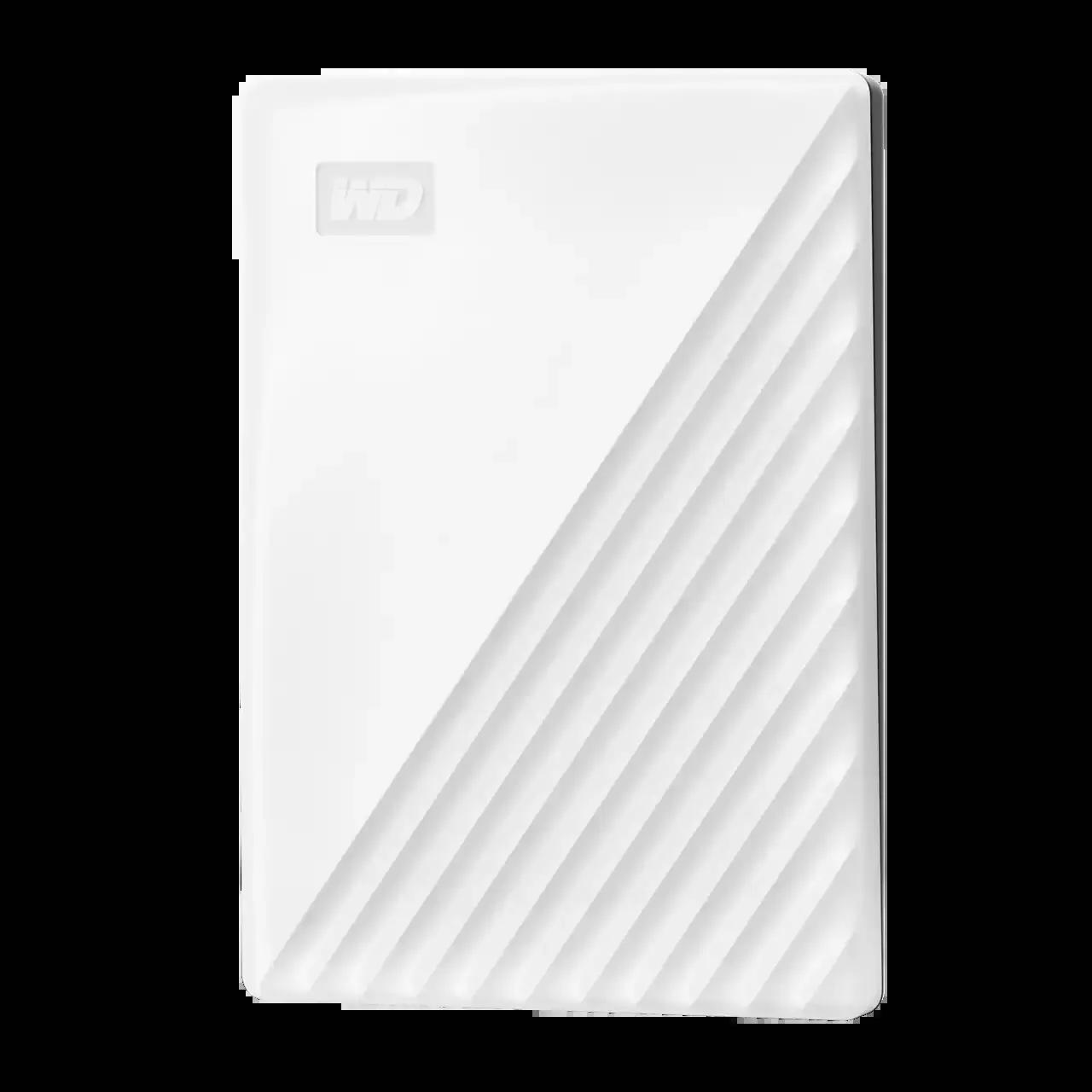 Външен хард диск Western Digital My Passport, 2TB, 2.5" - Бял