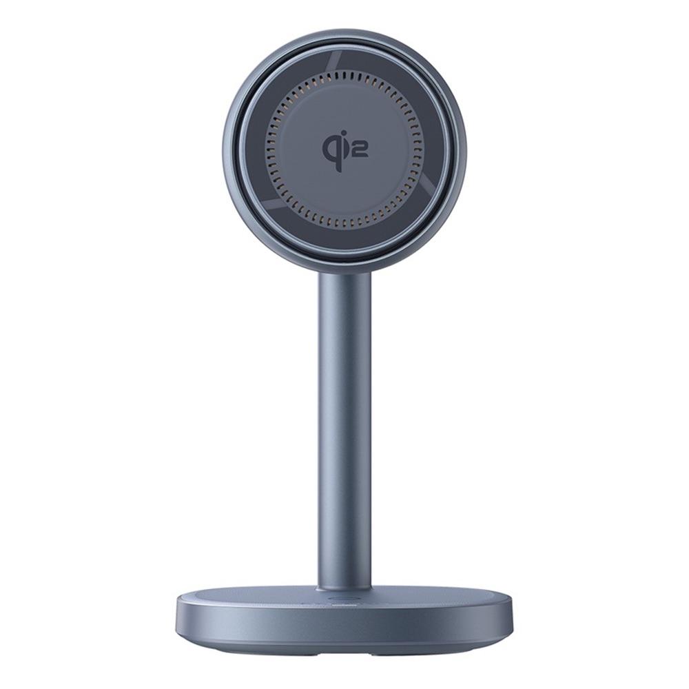 Двойна поставка (пад) за безжично зареждане за iPhone с Magsafe и AirPods - Baseus Orbit 2 Pro 2-in-1 Foldable Qi2 Magnetic Wireless Charging Stand 20W (P10273500813-00) (тъмносив) | JAR Computers Двойна поставка (пад) за безжично зареждане за iPhone с Magsafe и AirPods - Baseus Orbit 2 Pro 2-in-1 Foldable Qi2 Magnetic Wireless Charging Stand 20W (P10273500813-00) (тъмносив)