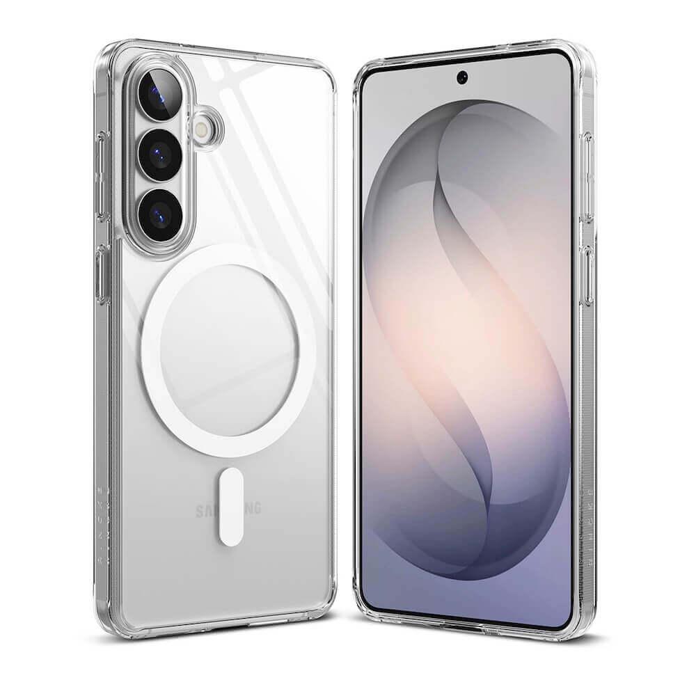 Хибриден кейс с висока степен на защита с MagSafe за Samsung Galaxy S26 - Ringke Fusion Magnetic Case (прозрачен) | JAR Computers Хибриден кейс с висока степен на защита с MagSafe за Samsung Galaxy S26 - Ringke Fusion Magnetic Case (прозрачен)