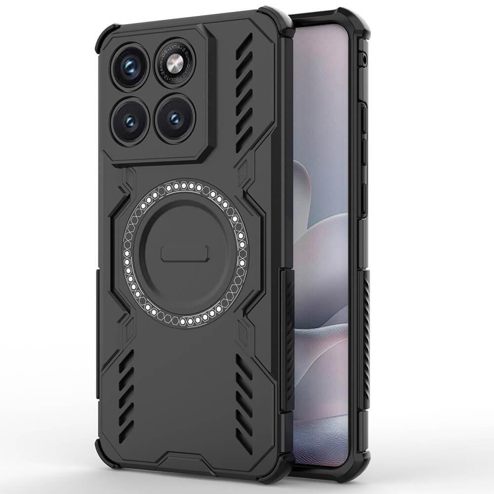 Хибриден удароустойчив кейс с MagSafe за Motorola Edge 70 Fusion - Techsuit ArmorMag Case (черен) | JAR Computers Хибриден удароустойчив кейс с MagSafe за Motorola Edge 70 Fusion - Techsuit ArmorMag Case (черен)