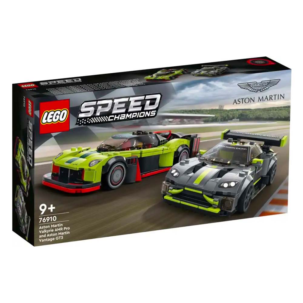 LEGO Speed Champions: Aston Martin Valkyrie AMR Pro & Aston Martin Vantage GT3 76910