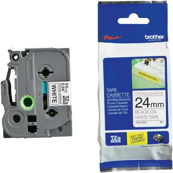 ЛЕНТА ЗА ЕТИКЕТНИ ПРИНТЕРИ BROTHER ТИП TZ - 24 mm x 5,00 m - BLACK ON FLUOROESCENT YELLOW TAPE - PN TZEC51 (TZE-C51) | JAR Computers ЛЕНТА ЗА ЕТИКЕТНИ ПРИНТЕРИ BROTHER ТИП TZ - 24 mm x 5,00 m - BLACK ON FLUOROESCENT YELLOW TAPE - PN TZEC51 (TZE-C51)