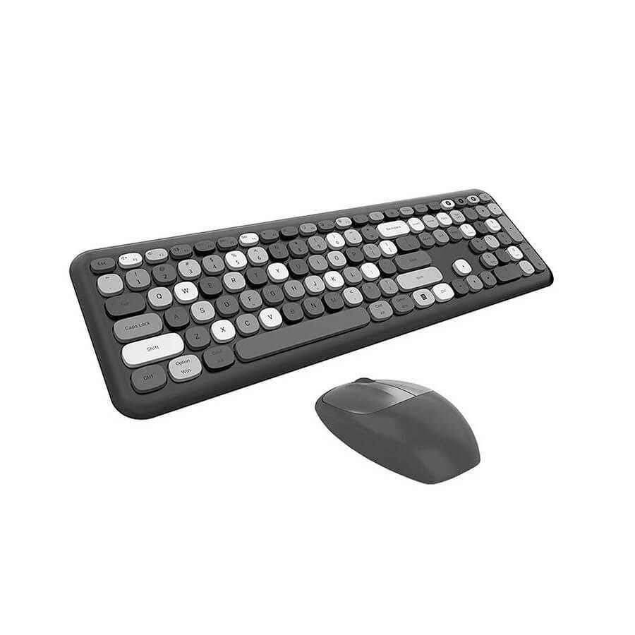 MOFII 666 Wireless Keyboard and Mouse Set 2.4 GHz- комплект безжични клавиатура и мишка (черен) | JAR Computers MOFII 666 Wireless Keyboard and Mouse Set 2.4 GHz- комплект безжични клавиатура и мишка (черен)