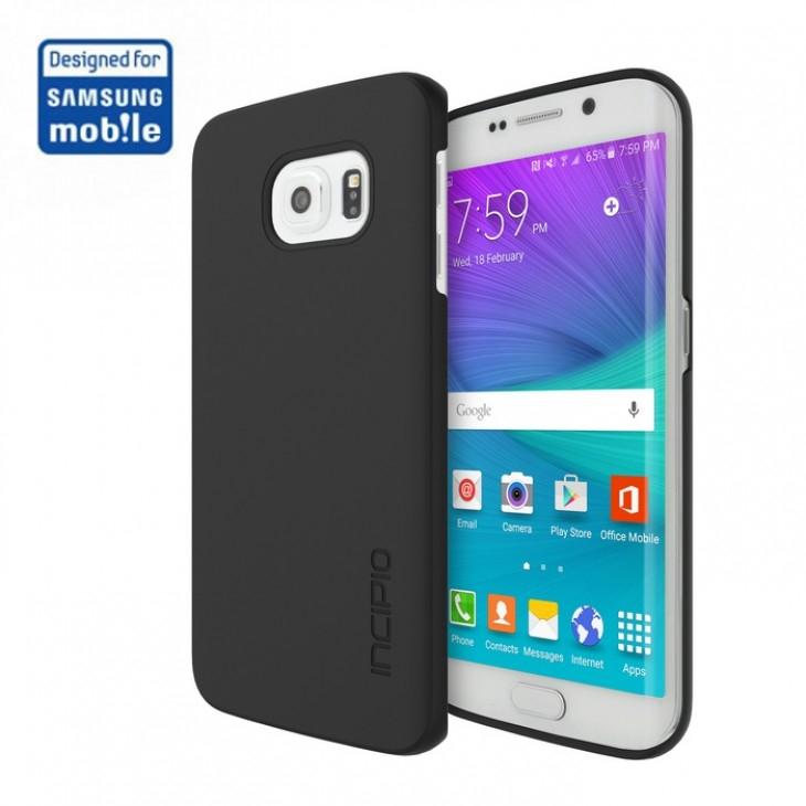 Поликарбонатов кейс за Samsung Galaxy S6 Edge (черен) - Incipio Feather Case | JAR Computers Поликарбонатов кейс за Samsung Galaxy S6 Edge (черен) - Incipio Feather Case