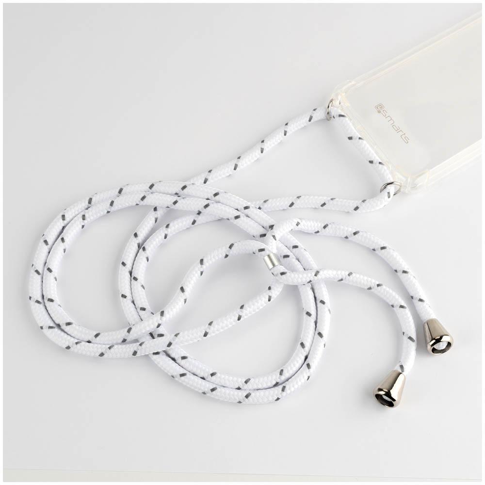 Силиконов калъф с лента за врата за Samsung Galaxy S10 Plus - 4smarts Necklace Case (бял) | JAR Computers Силиконов калъф с лента за врата за Samsung Galaxy S10 Plus - 4smarts Necklace Case (бял)