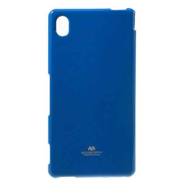 Силиконов (TPU) калъф за Sony Xperia M4 Aqua - Mercury Goospery Jelly Case (син) | JAR Computers Силиконов (TPU) калъф за Sony Xperia M4 Aqua - Mercury Goospery Jelly Case (син)