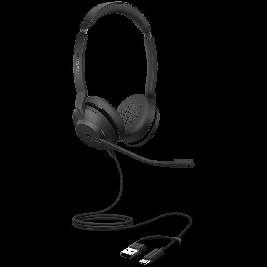 Слушалки Jabra Evolve2 30 SE M, черен - 23189-999-779 | JAR Computers Слушалки Jabra Evolve2 30 SE M, черен - 23189-999-779