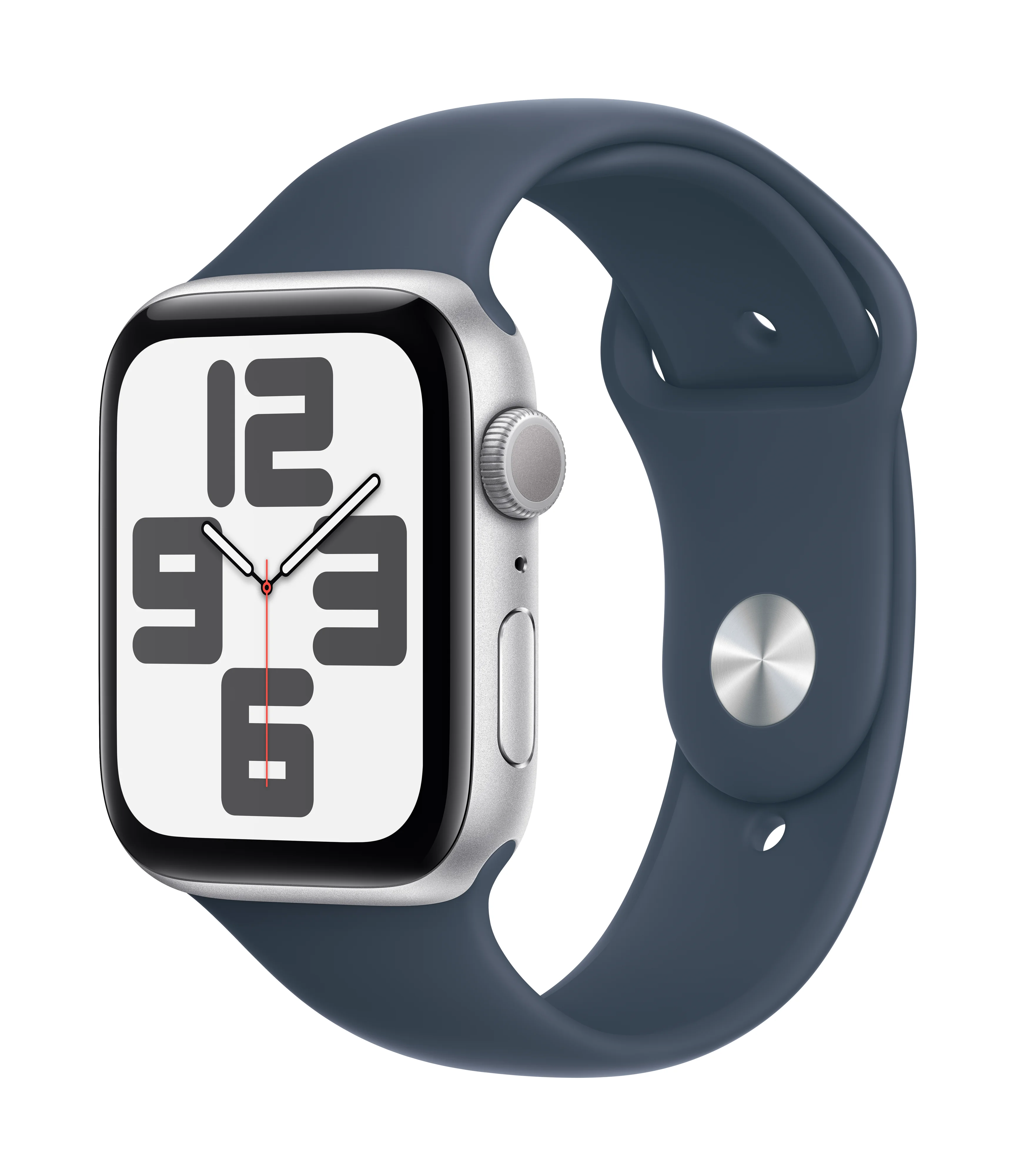 Смарт часовник Apple Watch SE2 v2 40mm Silver/Blue Band S/M mre13 , 1.57 , Apple S8 SiP 64-bit Dual Core , 32 , 40.00