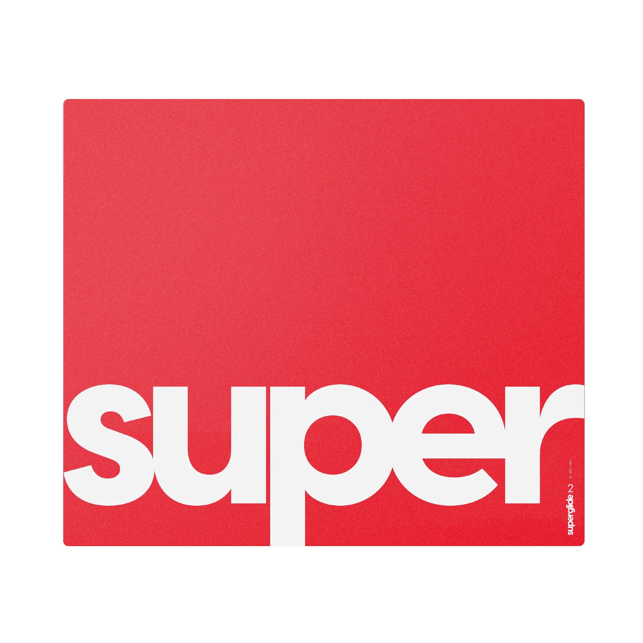 Superglide професионален стъклен геймърски пад за мишка Gaming Glass Mousepad Superglide Pad v2 XL Red - 490 x 420 mm | JAR Computers Superglide професионален стъклен геймърски пад за мишка Gaming Glass Mousepad Superglide Pad v2 XL Red - 490 x 420 mm