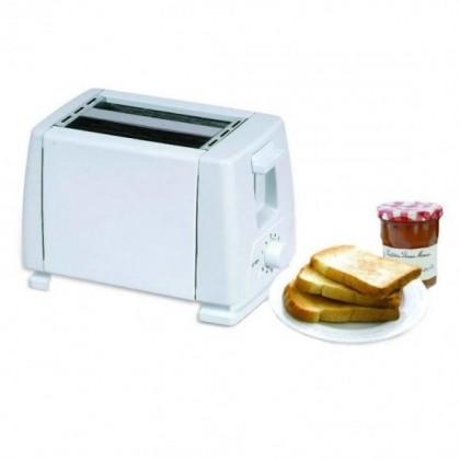 Тостер за филии Rosberg R51440A, 750W, 2 броя, 6 степени, Бял