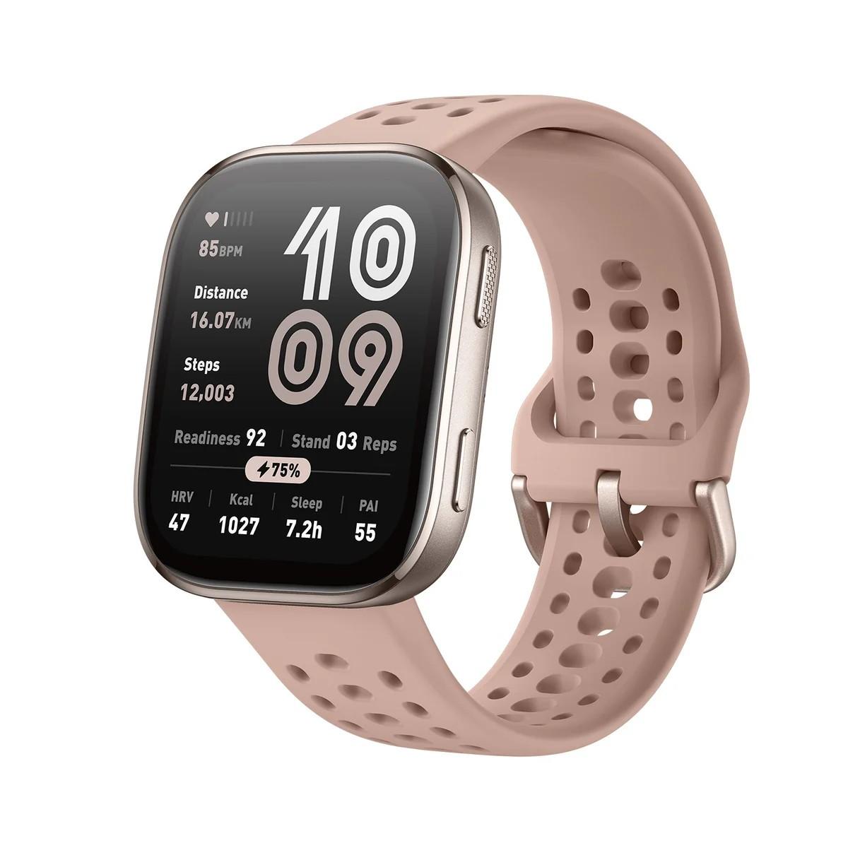 Amazfit Bip 6 смарт часовник, 5 см (1.97″), Blush | JAR Computers Amazfit Bip 6 смарт часовник, 5 см (1.97″), Blush