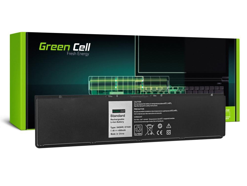 Батерия за лаптоп  DELL Latitude E7440 E7450  34GKR 3RNFD PFXCR  7,2V 4500mAh GREEN CELL | JAR Computers Батерия за лаптоп  DELL Latitude E7440 E7450  34GKR 3RNFD PFXCR  7,2V 4500mAh GREEN CELL