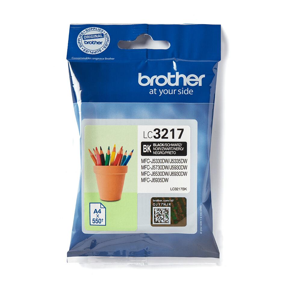 Brother LC3217BK глава и патрон за мастиленоструен принтер 1 броя Оригинал Черен | JAR Computers Brother LC3217BK глава и патрон за мастиленоструен принтер 1 броя Оригинал Черен