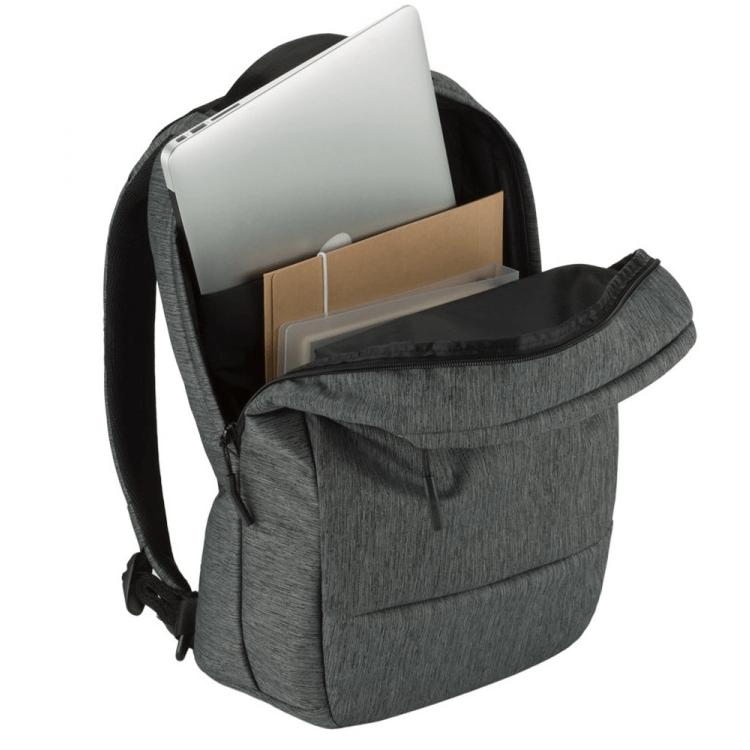 Елегантна и стилна раница за MacBook Pro 15 и лаптопи до 15 инча - Incase City Compact Backpack (тъмносив) | JAR Computers Елегантна и стилна раница за MacBook Pro 15 и лаптопи до 15 инча - Incase City Compact Backpack (тъмносив)