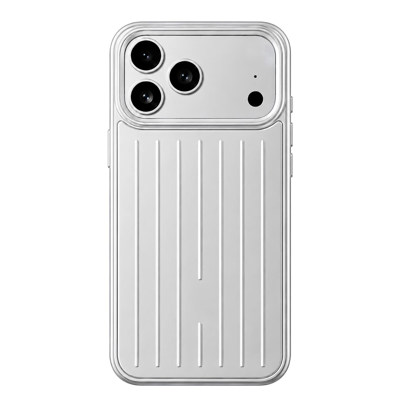 Калъф Suitcase Stripe Apple iPhone 17 /бял/ | JAR Computers Калъф Suitcase Stripe Apple iPhone 17 /бял/