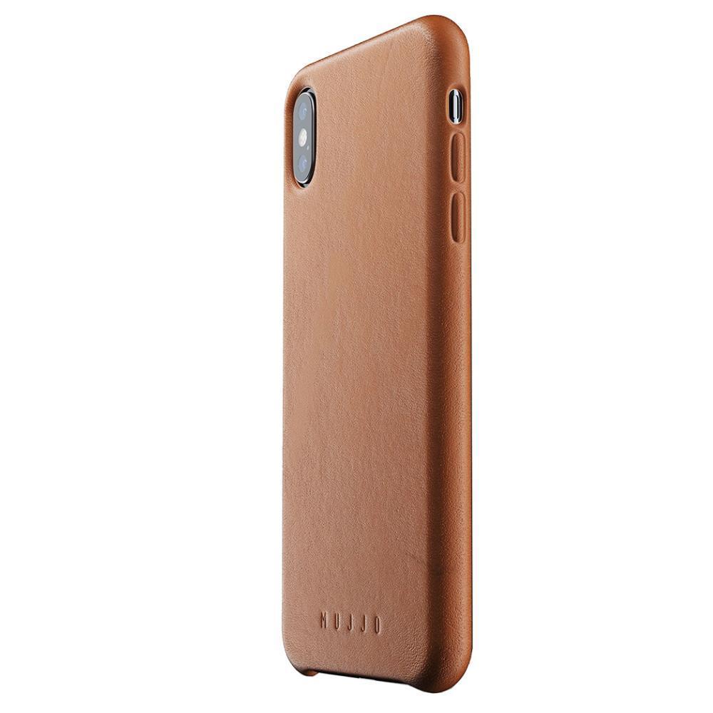 Кожен (естествена кожа) кейс за iPhone XS Max - Mujjo Leather Case (кафяв) | JAR Computers Кожен (естествена кожа) кейс за iPhone XS Max - Mujjo Leather Case (кафяв)
