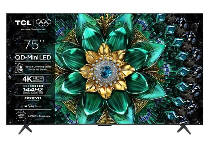 Телевизор TCL 75Q6C , 189 см, 3840x2160 UHD-4K , 75 inch, Android , Mini LED , Smart TV