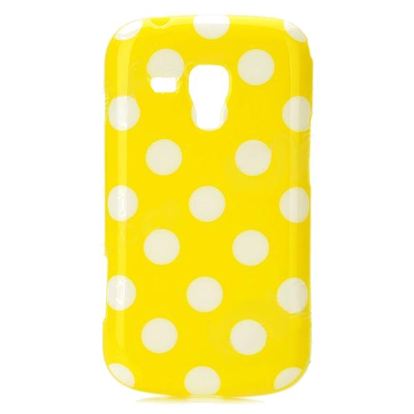 Термополиуретанов калъф за Samsung Galaxy S Duos S7562 - Polka Dot TPU Case (жълт) | JAR Computers Термополиуретанов калъф за Samsung Galaxy S Duos S7562 - Polka Dot TPU Case (жълт)