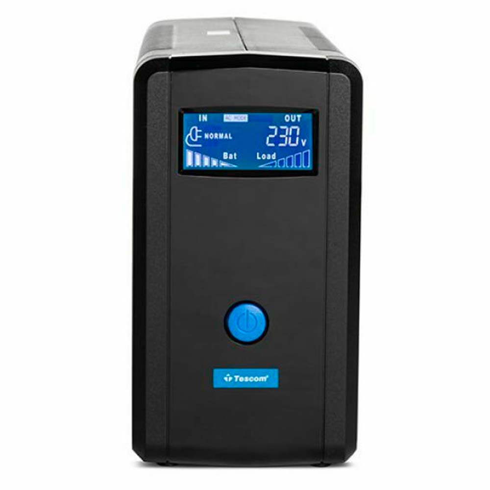 Tescom Leo Plus LCD 2000AP UPS with USB Port (UPS.0790) (TSLCD2K) | JAR Computers Tescom Leo Plus LCD 2000AP UPS with USB Port (UPS.0790) (TSLCD2K)