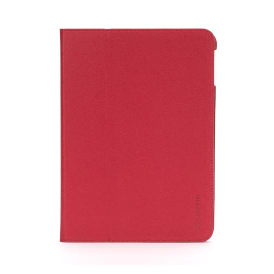 Тънък кожен кейс и поставка за iPad Air, iPad 5 (2017) - Griffin Case Folio Slim (червен) | JAR Computers Тънък кожен кейс и поставка за iPad Air, iPad 5 (2017) - Griffin Case Folio Slim (червен)