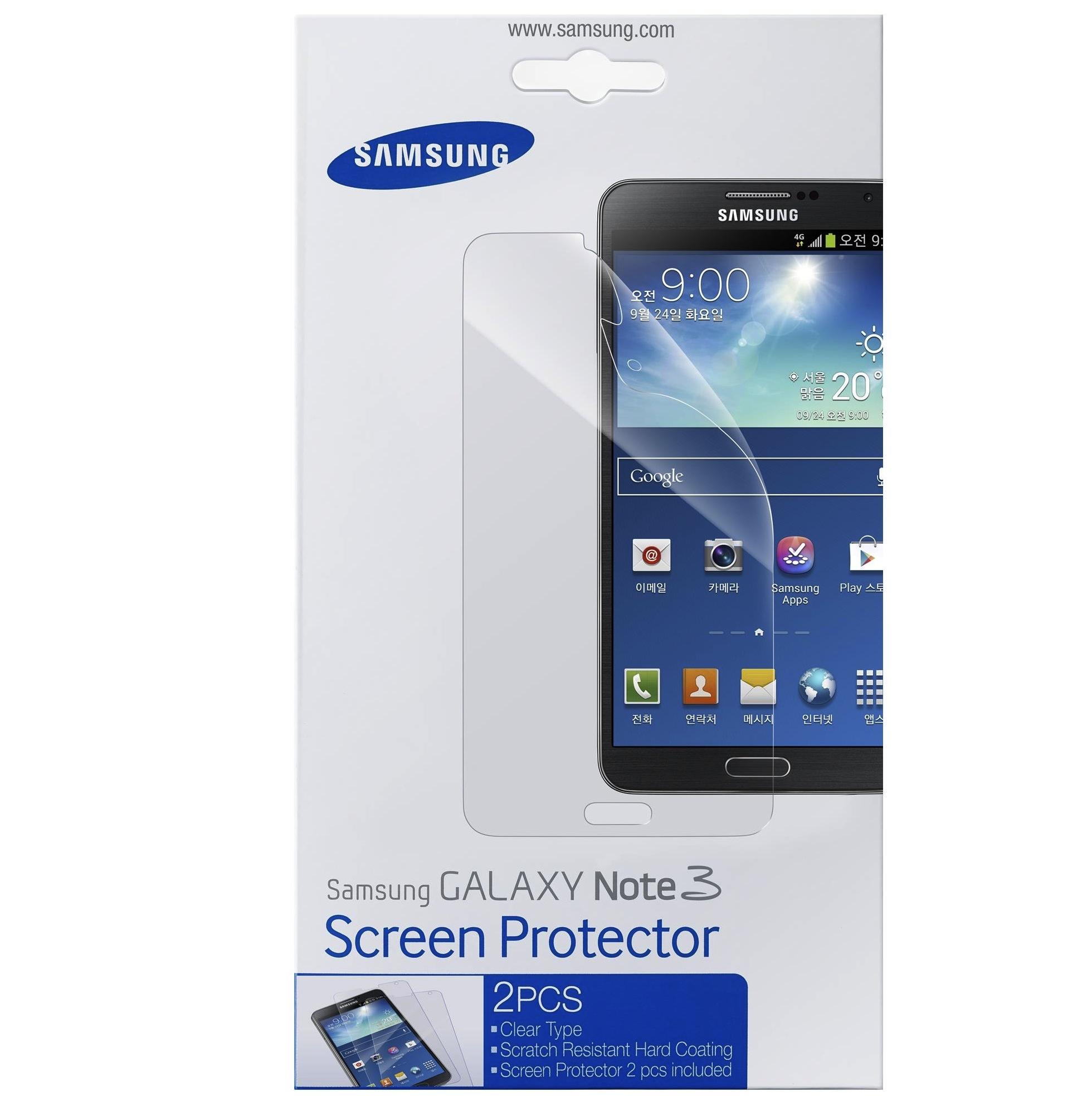 Два броя оригинално защитно покритие за Samsung Galaxy Note 3 N9005 - Samsung Screen Protector ET-FN900 | JAR Computers Два броя оригинално защитно покритие за Samsung Galaxy Note 3 N9005 - Samsung Screen Protector ET-FN900