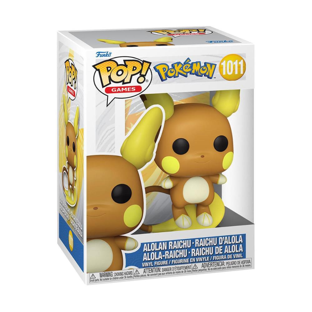 Funko Pop! Games: Pokemon Alolan Raichu (85800) (FNK85800) | JAR Computers Funko Pop! Games: Pokemon Alolan Raichu (85800) (FNK85800)