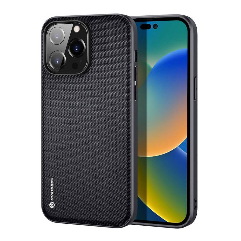Хибриден удароустойчив кейс за iPhone 14 Pro - Dux Ducis Fino Series Case (черен) | JAR Computers Хибриден удароустойчив кейс за iPhone 14 Pro - Dux Ducis Fino Series Case (черен)