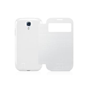 Кожен калъф за Samsung Galaxy S4 - Macally Folio View Case (бял) | JAR Computers Кожен калъф за Samsung Galaxy S4 - Macally Folio View Case (бял)