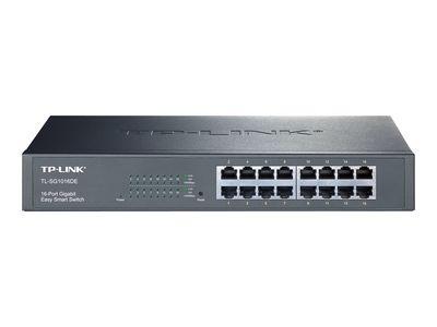Мрежов суич TP-Link JetStream TL-SG1016DE - switch - 16 ports - managed - rack-mountable
