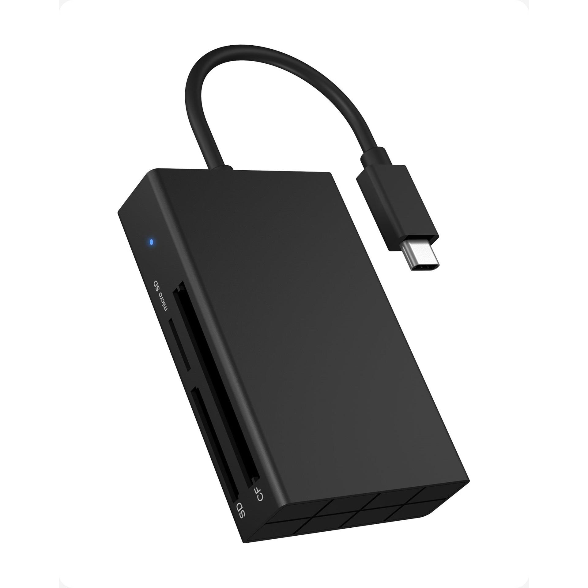 RaidSonic ICY BOX Card Reader USB 3.0 για SD/microSD/CompactFlash ( IB-CR401-C3) (RSCIB-CR401-C3)