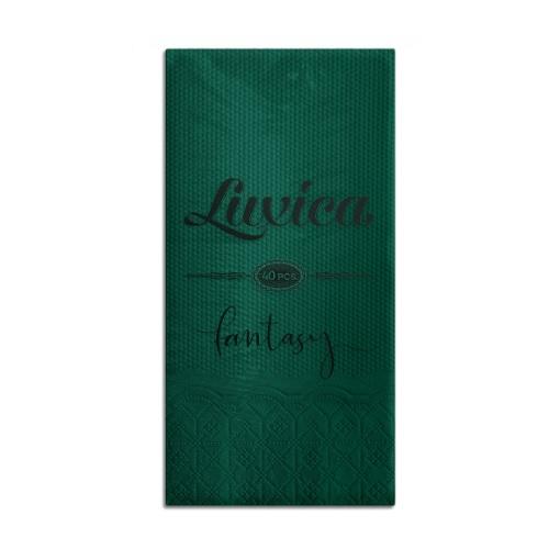 Салфетки Luxica Fantasy, зелени, 33х33х см, 2 пласта, 40 бр. | JAR Computers Салфетки Luxica Fantasy, зелени, 33х33х см, 2 пласта, 40 бр.