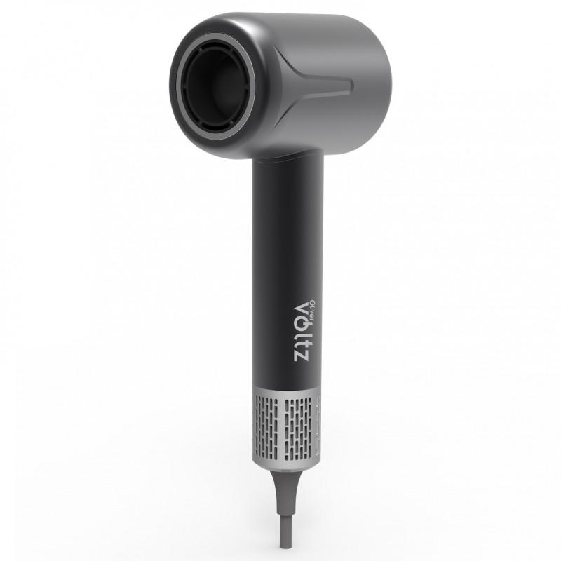 Сешоар с безчетков мотор Oliver Voltz OV51100Q, 1600W, 110000 об/мин, 3 скорости, 4 настройки, Студена струя, Черен | JAR Computers Сешоар с безчетков мотор Oliver Voltz OV51100Q, 1600W, 110000 об/мин, 3 скорости, 4 настройки, Студена струя, Черен