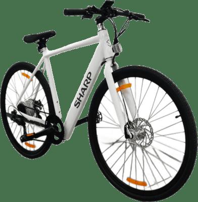 Sharp Gravel E-Bike 250W Motor App 70km weiß glanz | JAR Computers Sharp Gravel E-Bike 250W Motor App 70km weiß glanz
