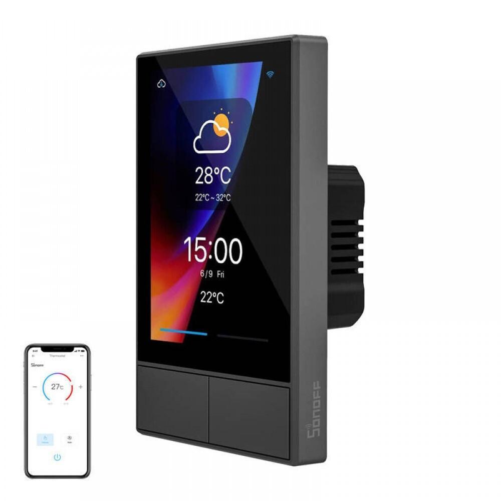 SONOFF NSPanel Smart Home Control Panel WiFi (Black, 120mm) (NSPanel-US) (SONNSPANEL-US)