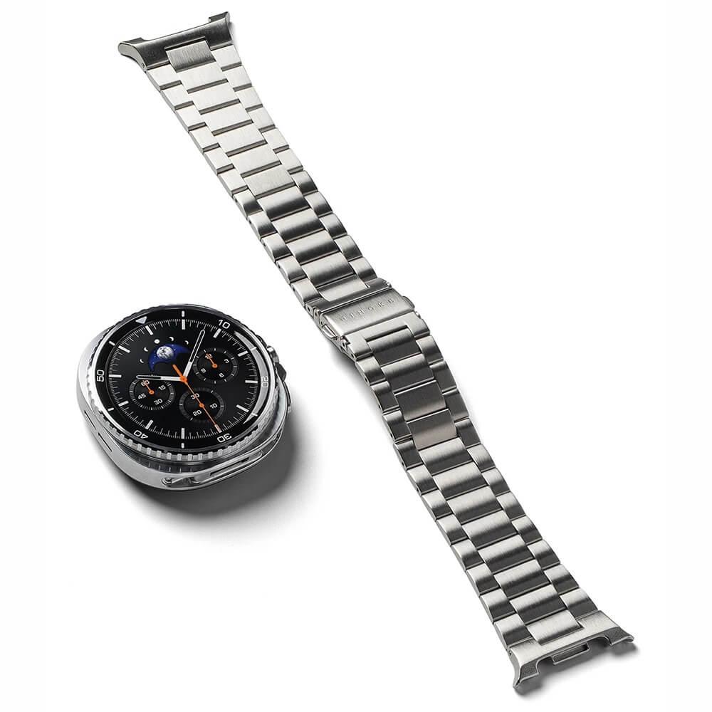 Стоманена каишка за Samsung Galaxy Watch8 40мм, 44мм, Classic - Ringke Metal One Air (сребрист) | JAR Computers Стоманена каишка за Samsung Galaxy Watch8 40мм, 44мм, Classic - Ringke Metal One Air (сребрист)