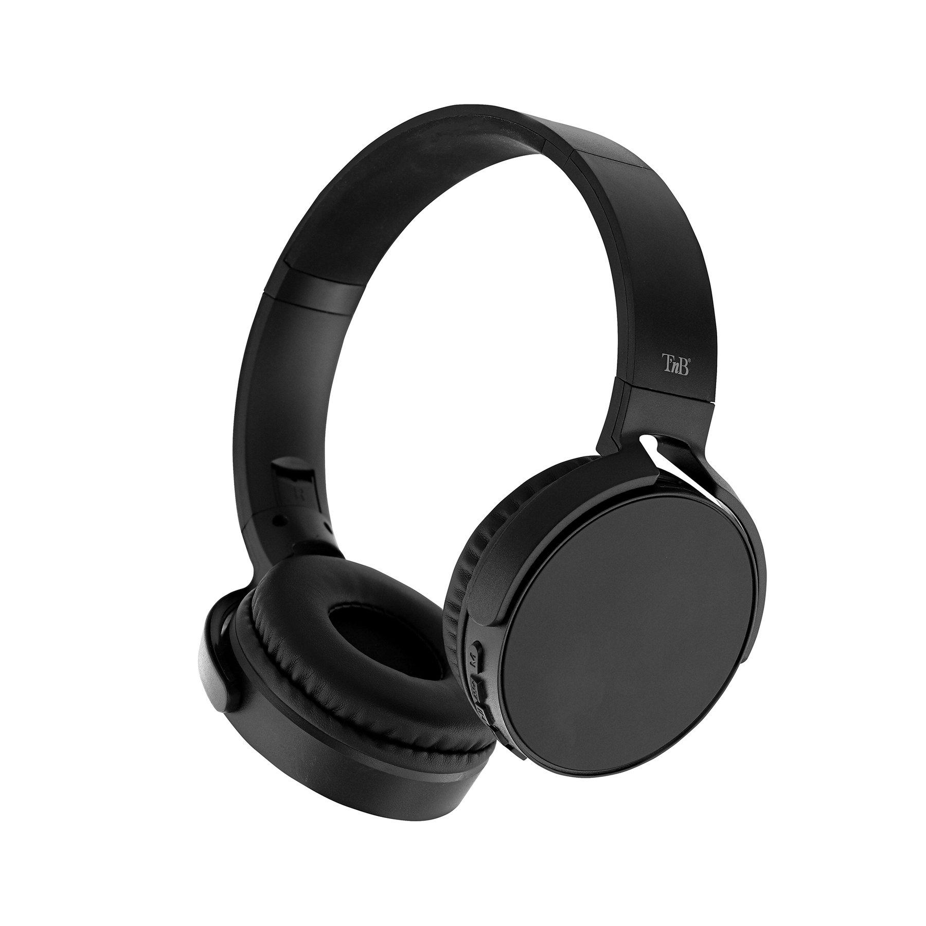 TNB Слушалки Single 2, с микрофон, с Bluetooth, черни | JAR Computers TNB Слушалки Single 2, с микрофон, с Bluetooth, черни