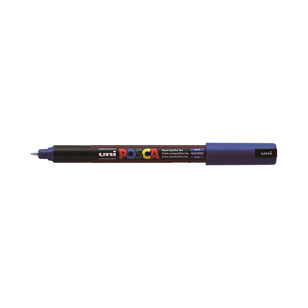 Uni-Ball Markers Posca Pc-1Mr Extra Fine Blue (PC1MREXFBL) (UNIPC1MREXFBL)