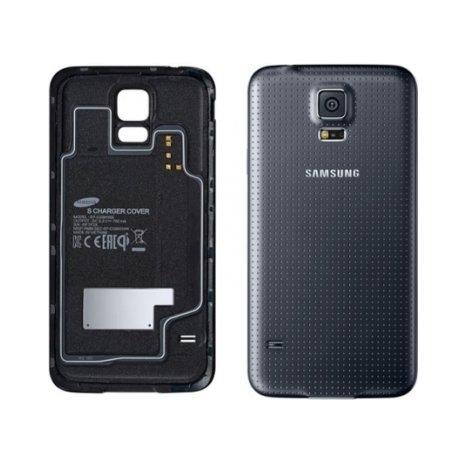 Заден капак за безжично захранване на Samsung Galaxy S5 SM-G900 - Samsung Cover Wireless Charging EP-CG900IB (черен) | JAR Computers Заден капак за безжично захранване на Samsung Galaxy S5 SM-G900 - Samsung Cover Wireless Charging EP-CG900IB (черен)