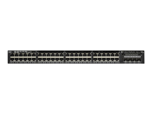CISCO Cat 3650 48 Port PoE 4x1G Uplink LAN Base