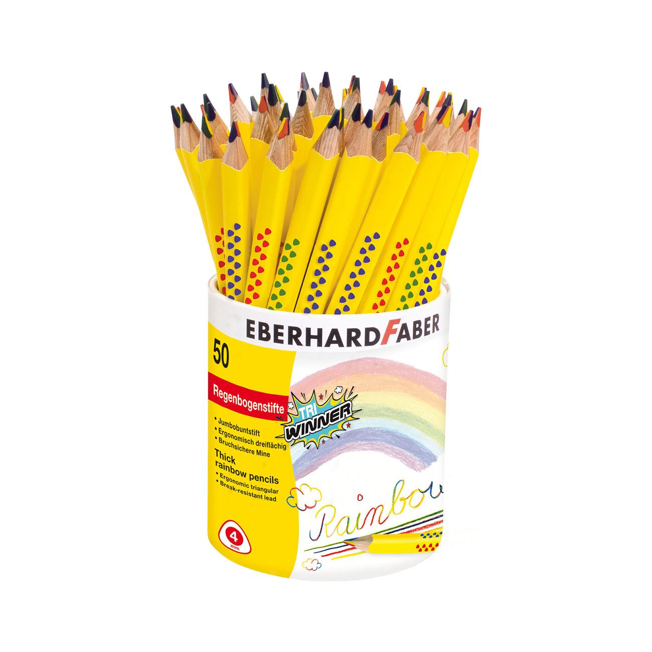 Eberhard Faber Моливи Rainbow, 50 броя