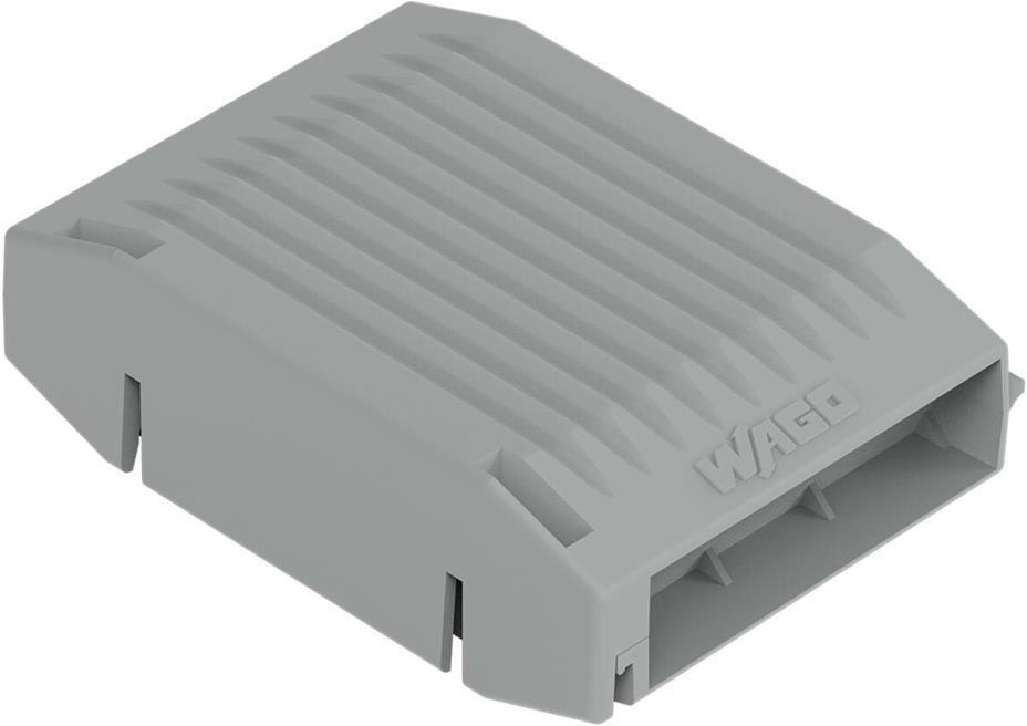 Кутия с гел GelBox Wago за клема Inline до 4мм2, IP x8, 56.9x17.8x41.7мм, сива | JAR Computers Кутия с гел GelBox Wago за клема Inline до 4мм2, IP x8, 56.9x17.8x41.7мм, сива