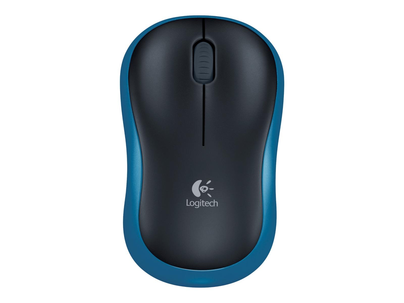 МИШКА LOGITECH M185 - Wireless / Безжична - Blue - PN 910-002236 | JAR Computers МИШКА LOGITECH M185 - Wireless / Безжична - Blue - PN 910-002236