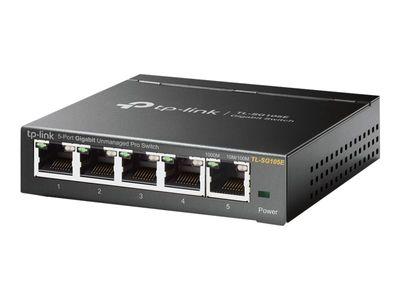 Мрежов суич TP-Link Easy Smart TL-SG105E - switch - 5 ports | JAR Computers Мрежов суич TP-Link Easy Smart TL-SG105E - switch - 5 ports