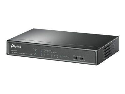 Мрежов суич TP-Link TL-SF1008LP - V1 - switch - 8 ports - unmanaged