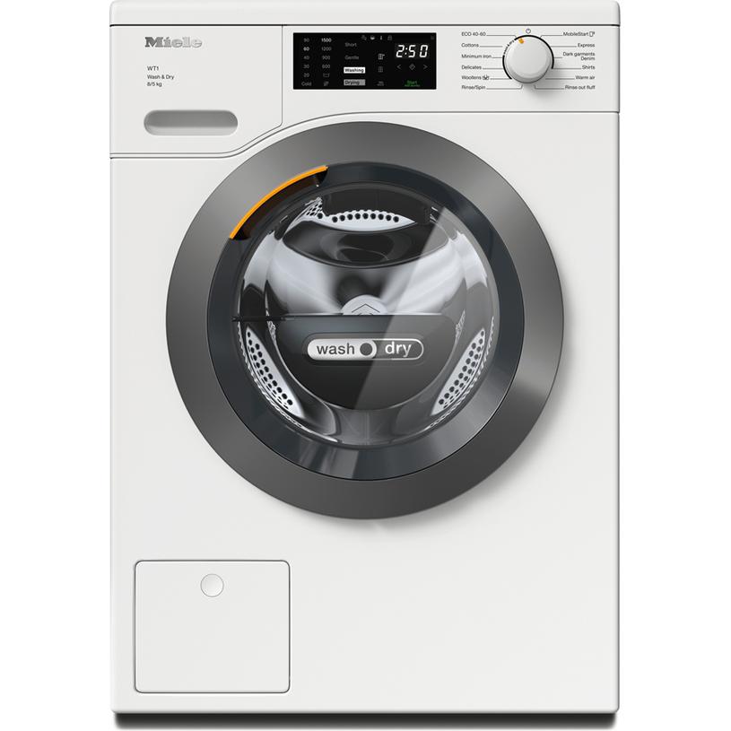 Пералня със сушилня MIELE WTD160 WCS , 1500 об./мин., 5 kg, 8.00 kg, D , Бял