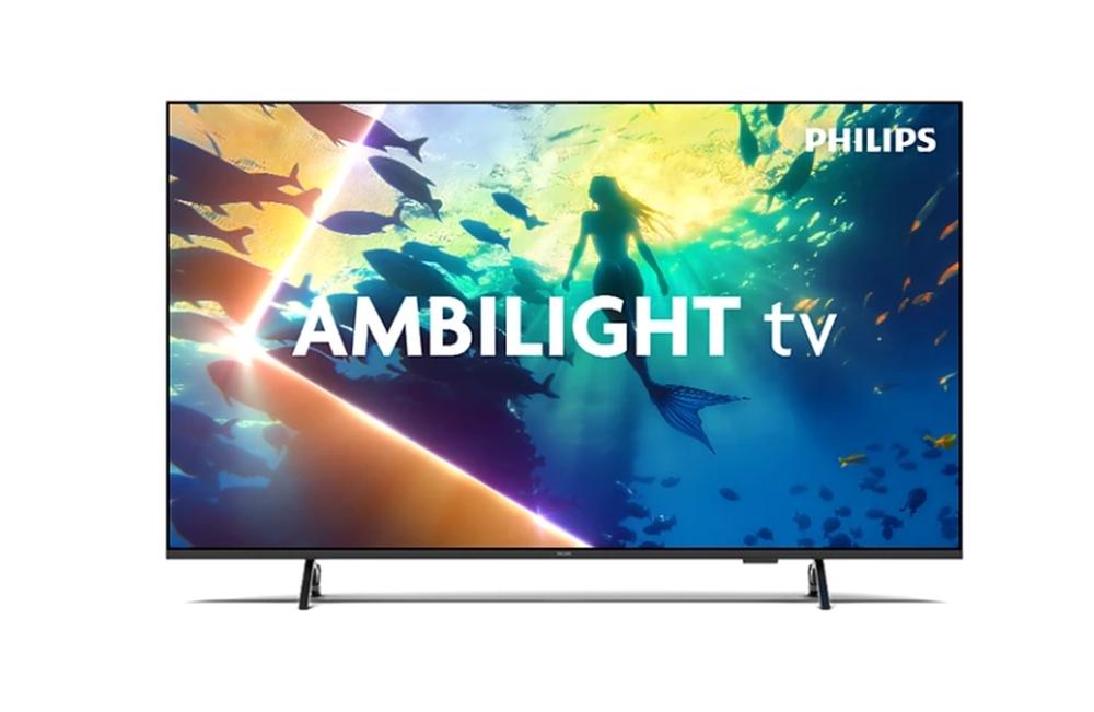 Philips 65PUS8010/12, 65" 4K UHD LED, 3840x2160p, DVB-T/T2/T2-HD/C/S/S2, 60Hz, Ambilight 3, Pixel Precise UHD, HDR+, Titan OS, Dolby Atmos & DTS:X, 3*HDMI, 2*USB, VRR, 802.11ac, BT 5.2, 20W RMS, Black